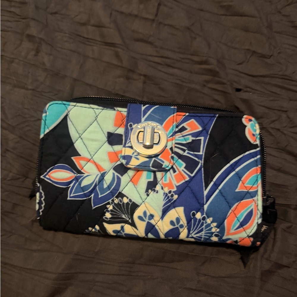 Vera Bradley Floral Quilted Wallet